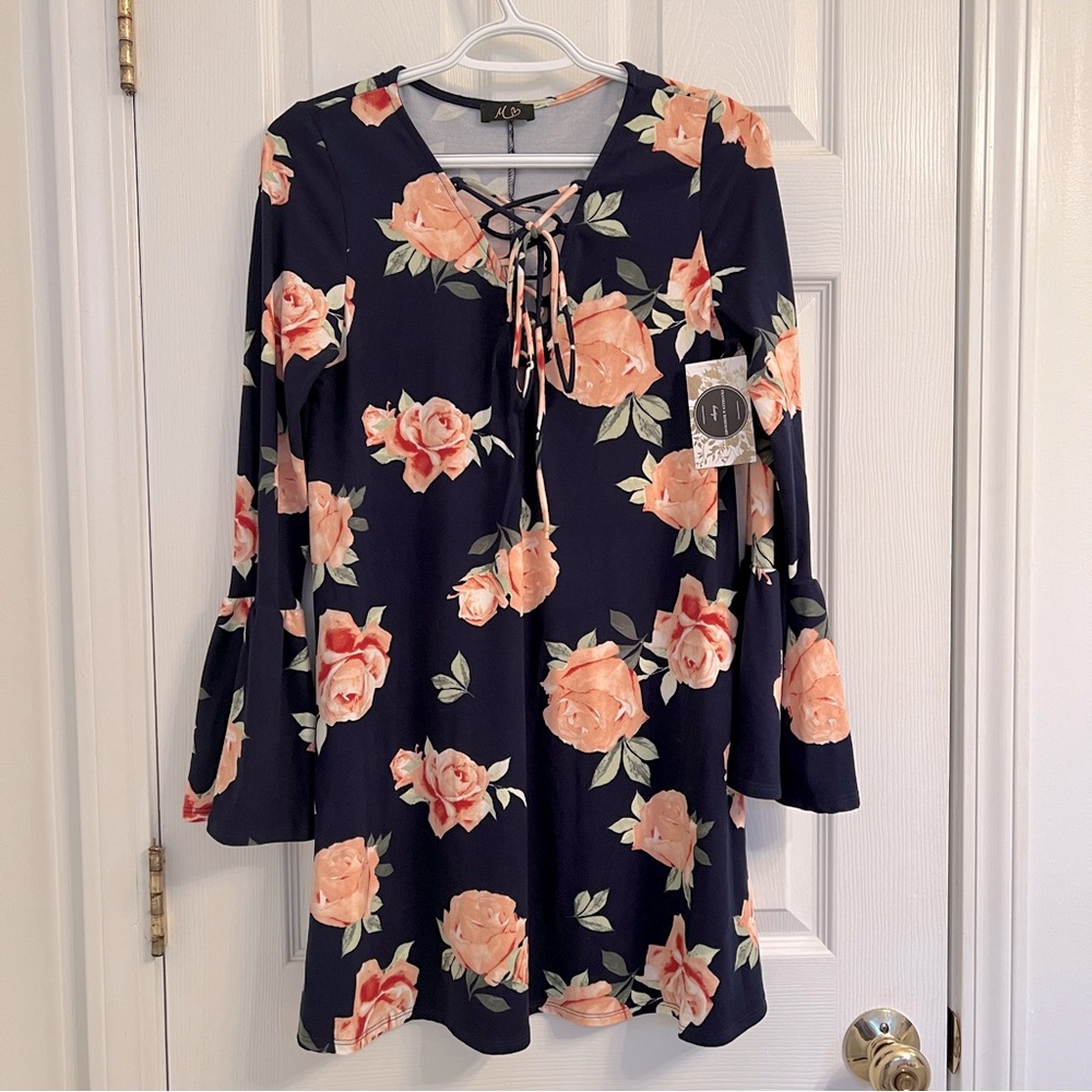 Boho Bell Sleeve Dress